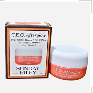 travel size- Sunday Riley C.E.O. Afterglow Brightening Vitamin C Gel Cream